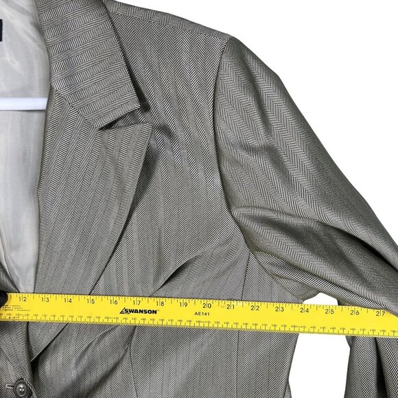 NWT John Meyer Collection By Jacques Moiner Womens 18W Blazer Pants Power Suit - Picture 7 of 16